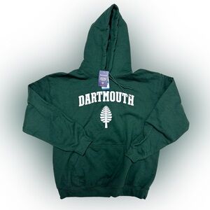 NWT Dartmouth College Green Barnesmith Hoodie Large
